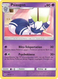 Pokémon-Karte Psiaugon 045/131