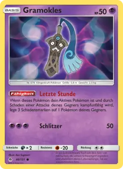 Pokémon-Karte Gramokles 046/131