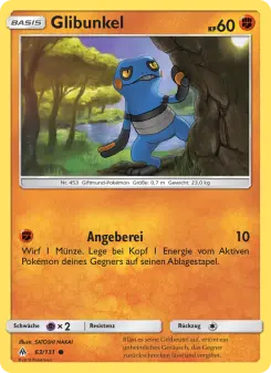 Pokémon-Karte Glibunkel 063/131
