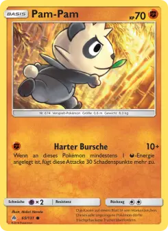 Pokémon-Karte Pam-Pam 065/131