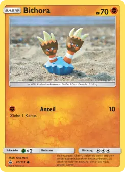 Pokémon-Karte Bithora 066/131