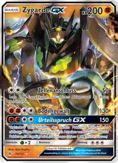Pokémon-Karte Zygarde GX 073/131