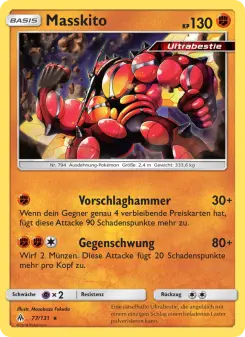 Pokémon-Karte Masskito 077/131