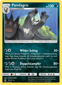 Pokémon-Karte Pandagro 078/131