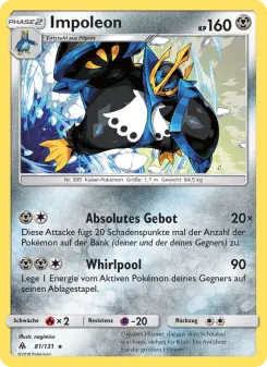 Pokémon-Karte Impoleon 081/131