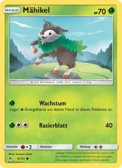 Pokémon-Karte Mähikel 009/131