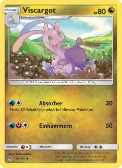 Pokémon-Karte Viscargot 093/131