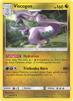Pokémon-Karte Viscogon 094/131