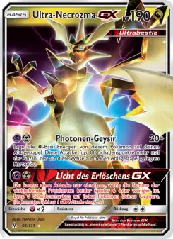 Pokémon-Karte Ultra-Necrozma GX 095/131