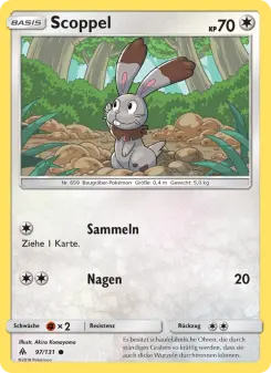 Pokémon-Karte Scoppel 097/131