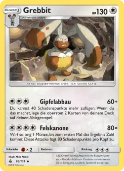 Pokémon-Karte Grebbit 098/131