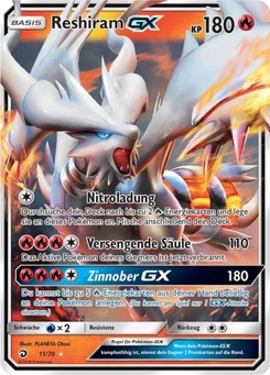 Pokémon-Karte Reshiram GX 011/070