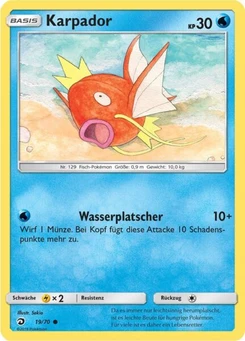 Pokémon-Karte Karpador 019/070