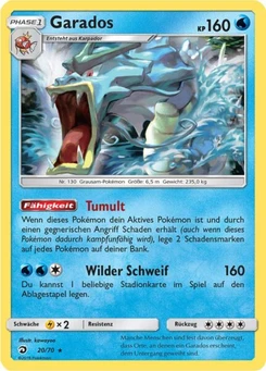 Pokémon-Karte Garados 020/070