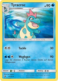 Pokémon-Karte Tyracroc 023/070