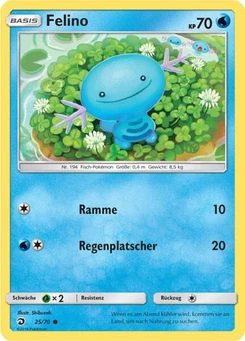 Pokémon-Karte Felino 025/070