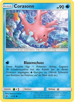 Pokémon-Karte Corasonn 027/070