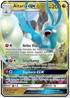 Pokémon-Karte Altaria GX 041/070