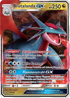Pokémon-Karte Brutalanda GX 044/070