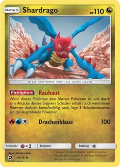 Pokémon-Karte Shardrago 045/070