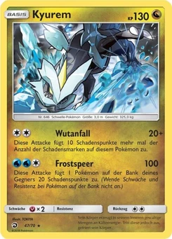 Pokémon-Karte Kyurem 047/070