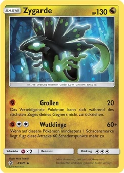 Pokémon-Karte Zygarde 049/070
