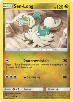 Pokémon-Karte Sen-Long 051/070