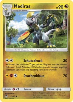 Pokémon-Karte Mediras 053/070