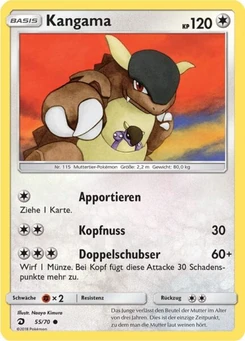 Pokémon-Karte Kangama 055/070