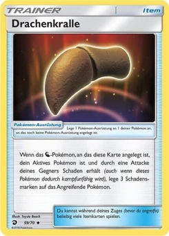 Pokémon-Karte Drachenkralle 059/070