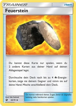 Pokémon-Karte Feuerstein 060/070