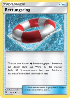 Pokémon-Karte Rettungsring 062/070