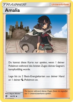 Pokémon-Karte Amalia 064/070