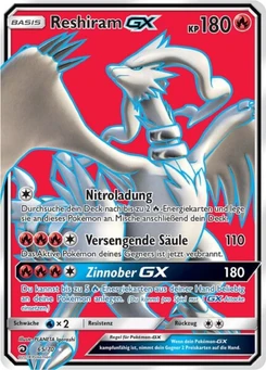 Pokémon-Karte Reshiram GX 065/070