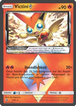 Pokémon-Karte Victini ◇ 007/070