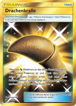 Pokémon-Karte Drachenkralle 075/070