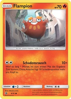 Pokémon-Karte Flampion 008/070