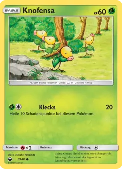 Pokémon-Karte Knofensa 001/168