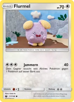 Pokémon-Karte Flurmel 117/168