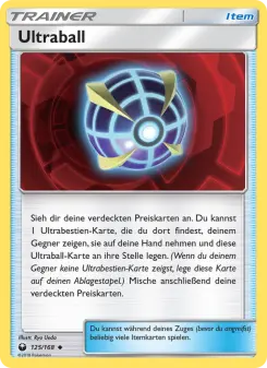 Pokémon-Karte Ultraball 125/168