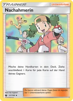 Pokémon-Karte Nachahmerin 127/168