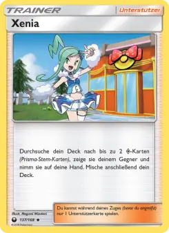 Pokémon-Karte Xenia 137/168