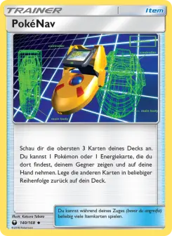 Pokémon-Karte PokéNav 140/168