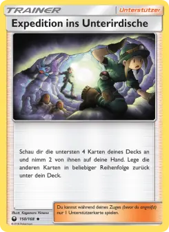 Pokémon-Karte Expedition ins Unterirdische 150/168