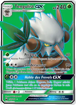 Pokémon-Karte Tengulist GX 152/168