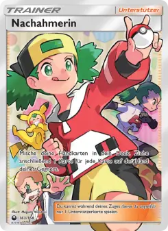 Pokémon-Karte Nachahmerin 163/168
