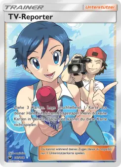 Pokémon-Karte TV-Reporter 167/168