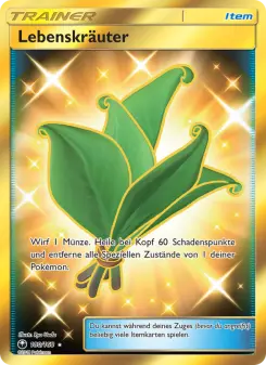 Pokémon-Karte Lebenskräuter 180/168