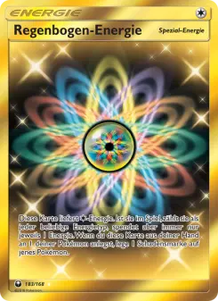 Pokémon-Karte Regenbogen-Energie 183/168