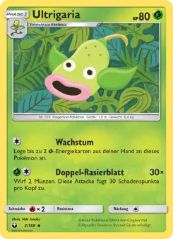 Pokémon-Karte Ultrigaria 002/168